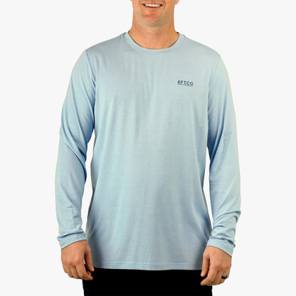 Mens Ocean Bound LS UV Protection Fishing Shirts - AFTCO