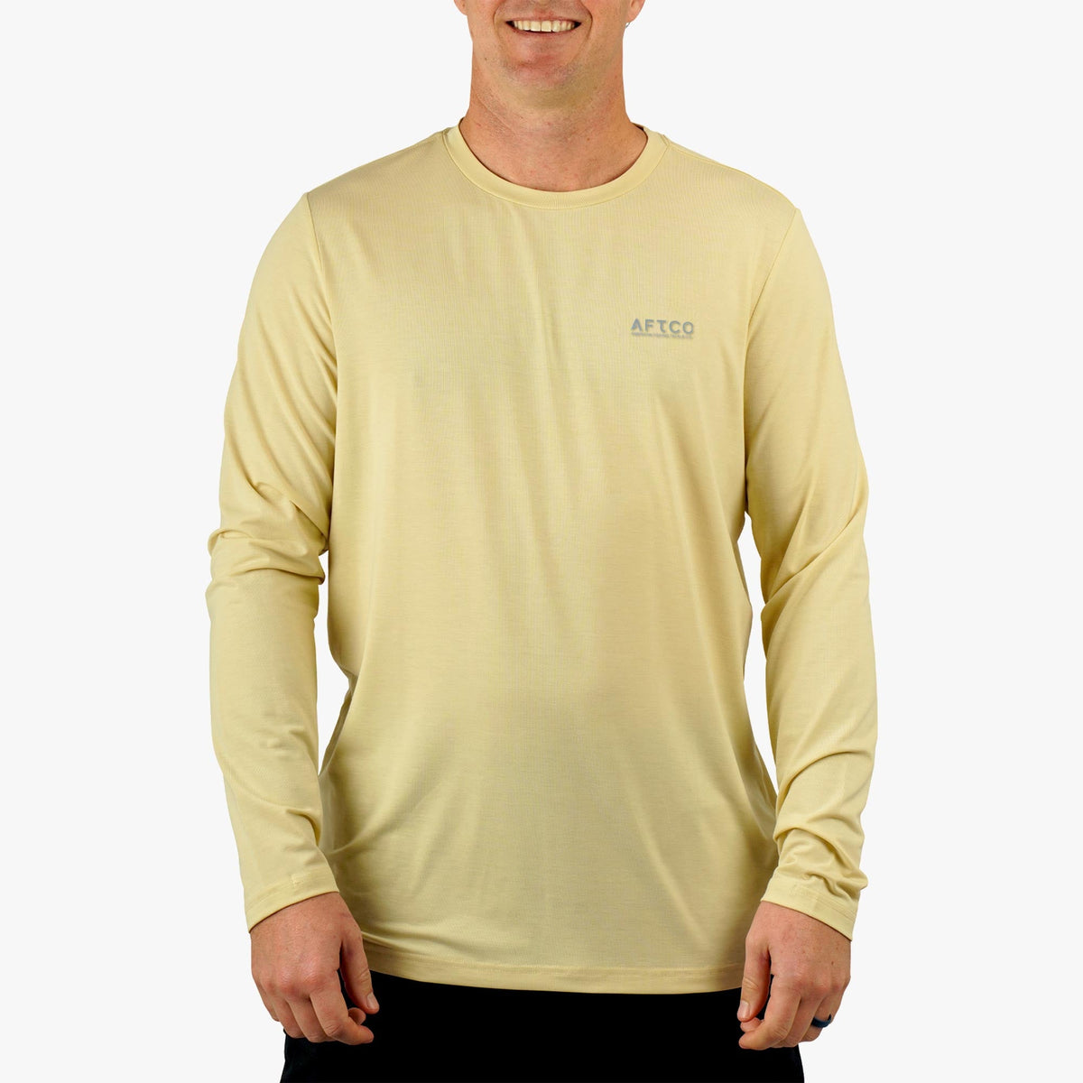 Mens Ocean Bound LS UV Protection Fishing Shirts - AFTCO