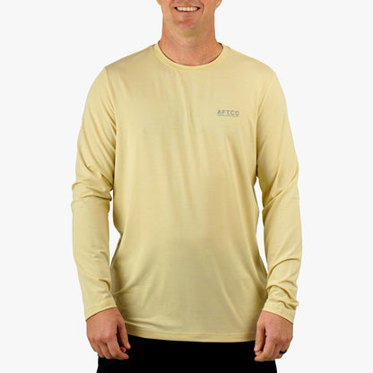 Mens Ocean Bound LS UV Protection Fishing Shirts - AFTCO