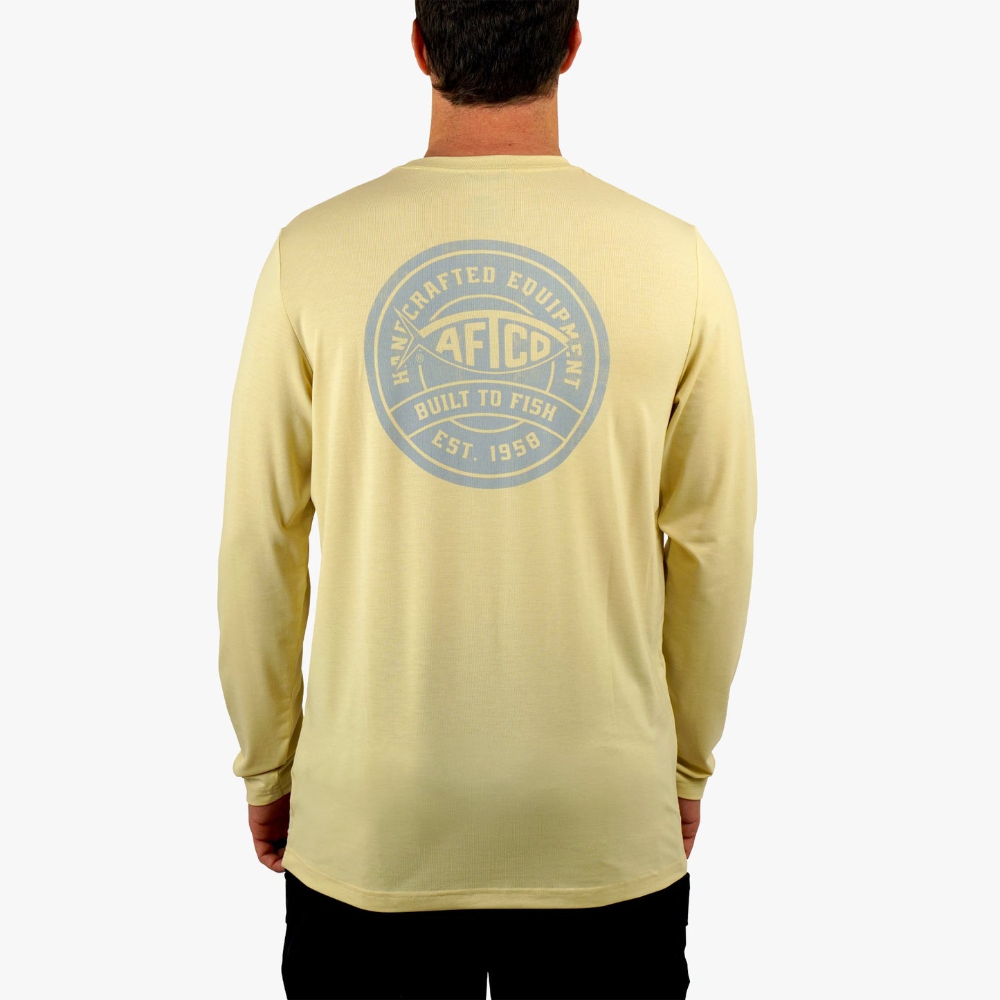 Mens Ocean Bound LS UV Protection Fishing Shirts - AFTCO