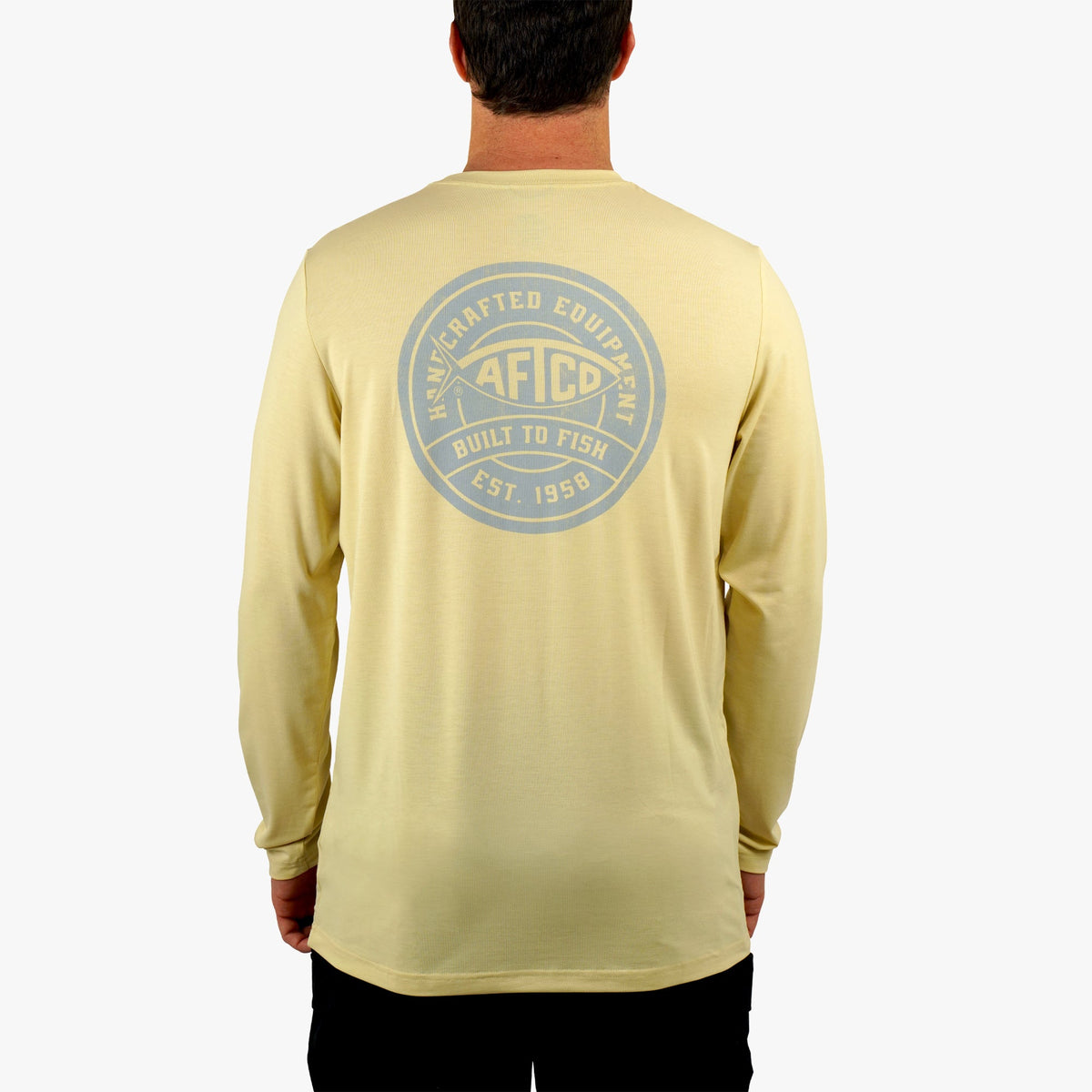 Mens Ocean Bound LS UV Protection Fishing Shirts - AFTCO