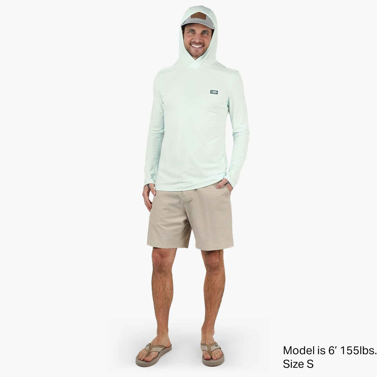 Mens Air O Mesh Hooded Fishing Shirt - AFTCO