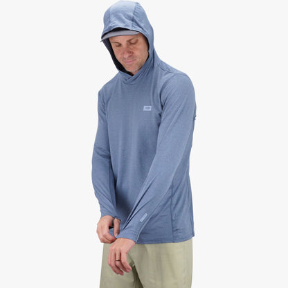 Mens Air O Mesh Hooded Fishing Shirt - AFTCO