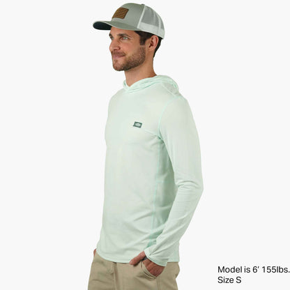 Mens Air O Mesh Hooded Fishing Shirt - AFTCO