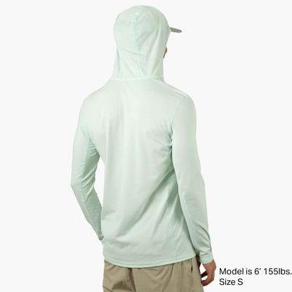 Mens Air O Mesh Hooded Fishing Shirt - AFTCO