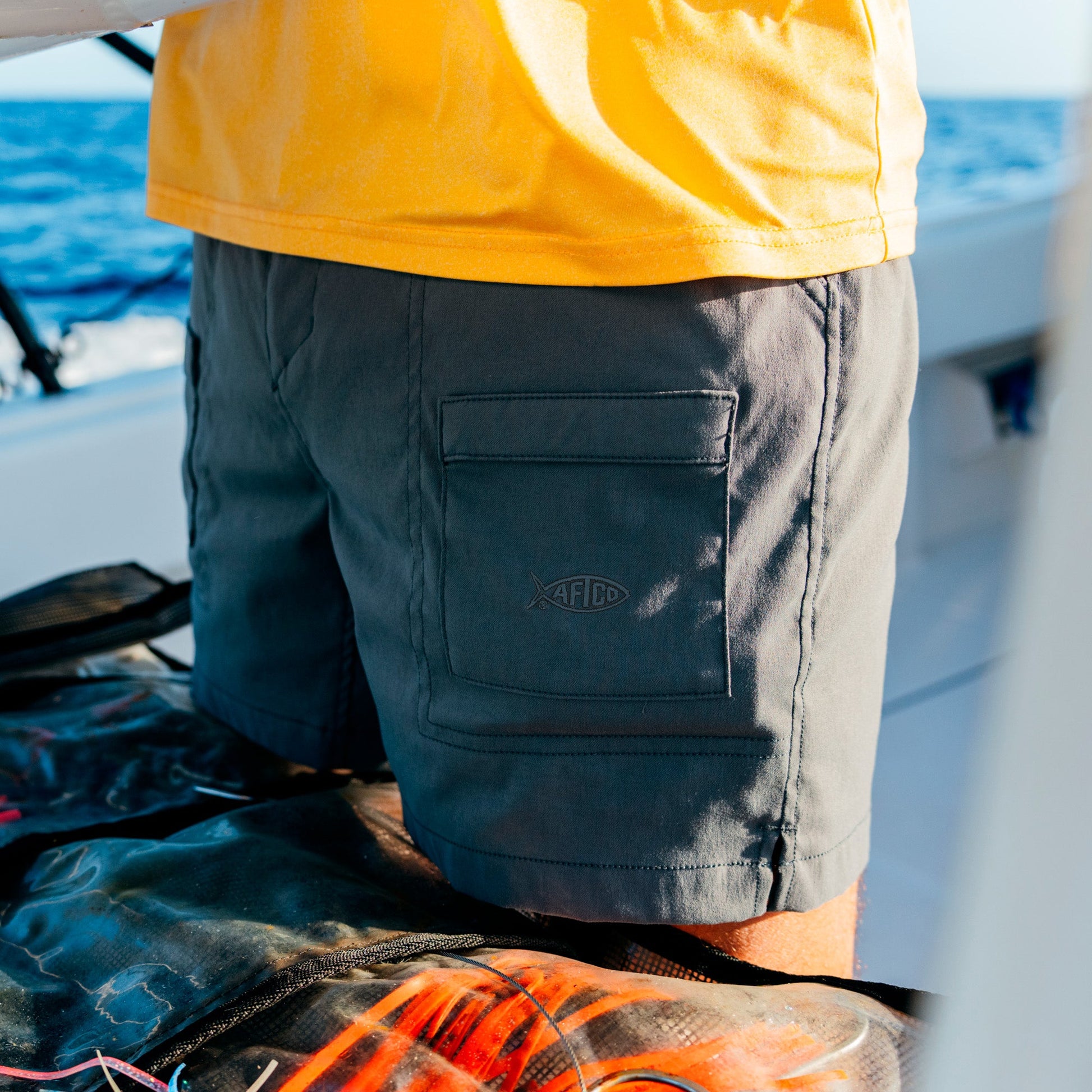 Mens Flex 01 Men's Fishing Shorts - AFTCO