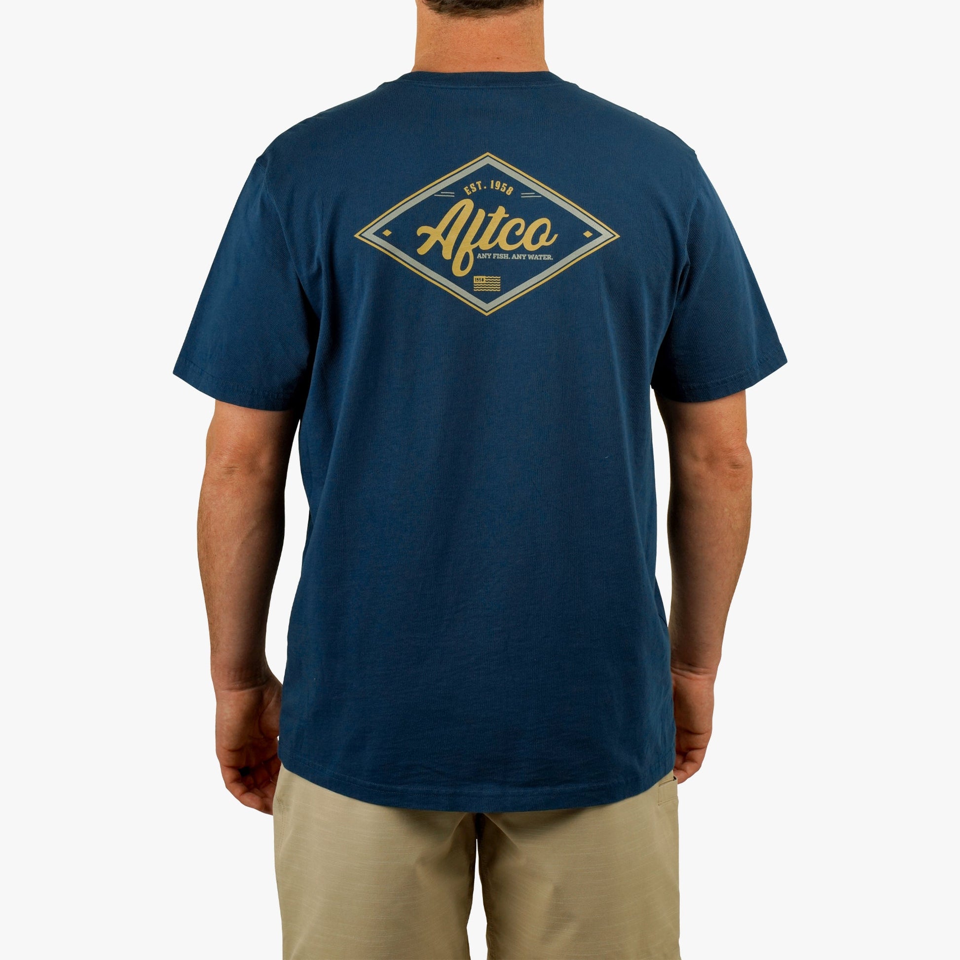 Mens Sherman SS Fishing T-Shirt - AFTCO