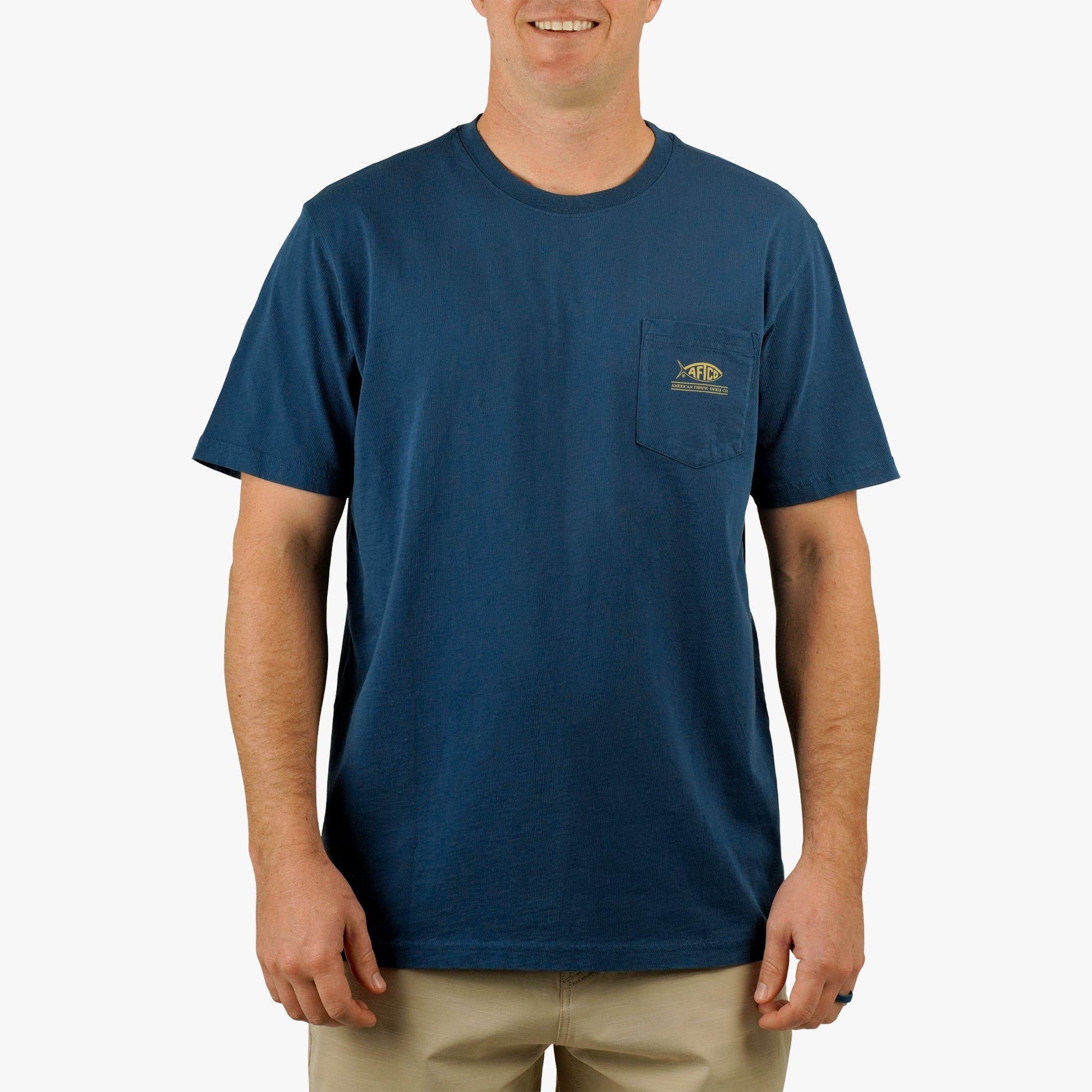 Mens Sherman SS Fishing T-Shirt - AFTCO