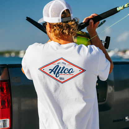Mens Sherman SS Fishing T-Shirt - AFTCO