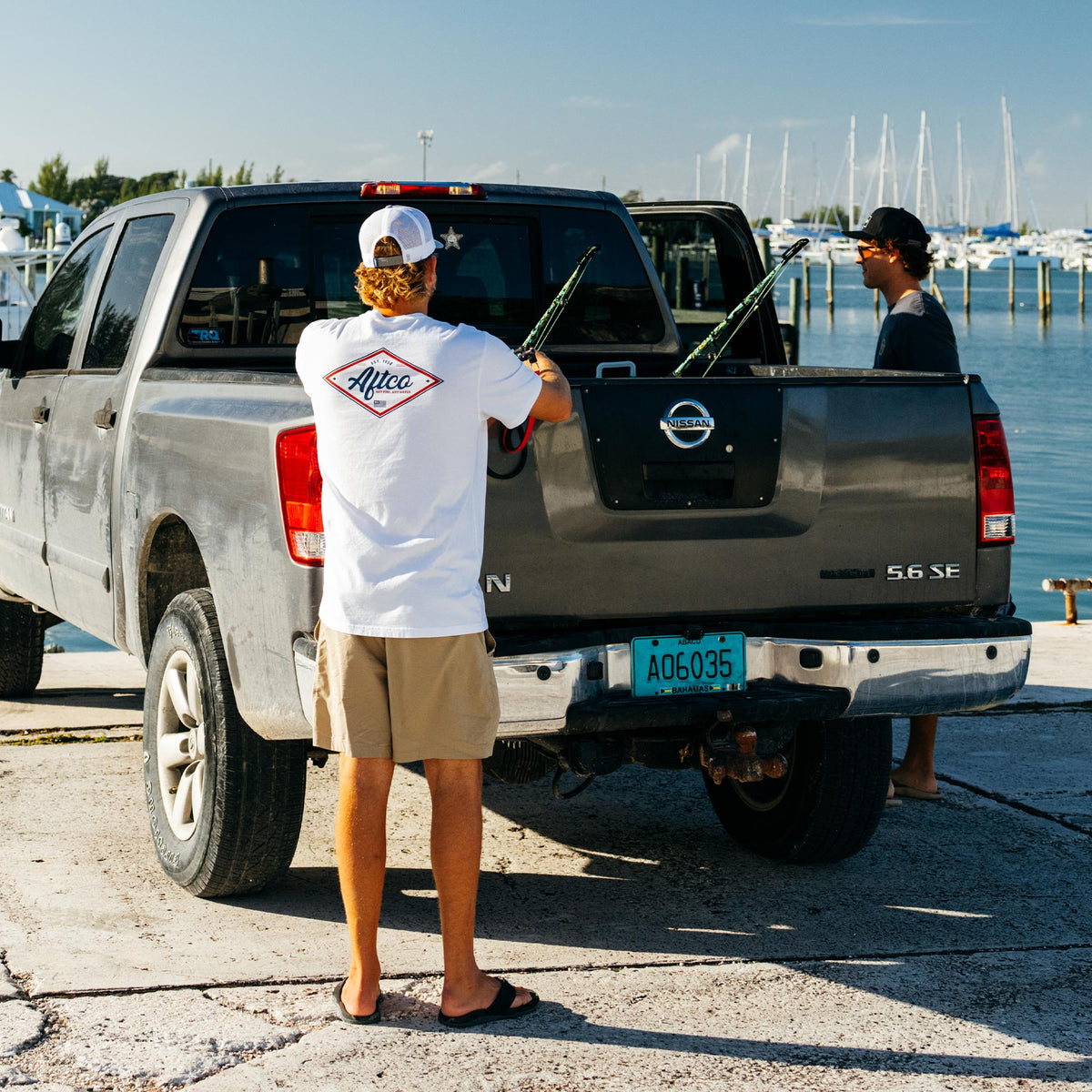 Mens Sherman SS Fishing T-Shirt - AFTCO