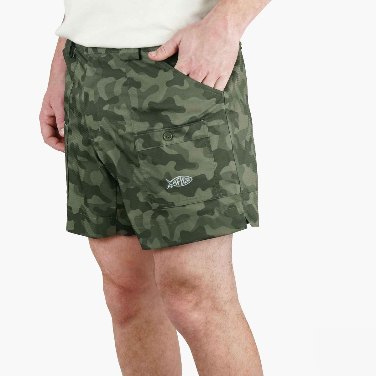 Mens AFTCO Camo The Original Fishing Short® - AFTCO