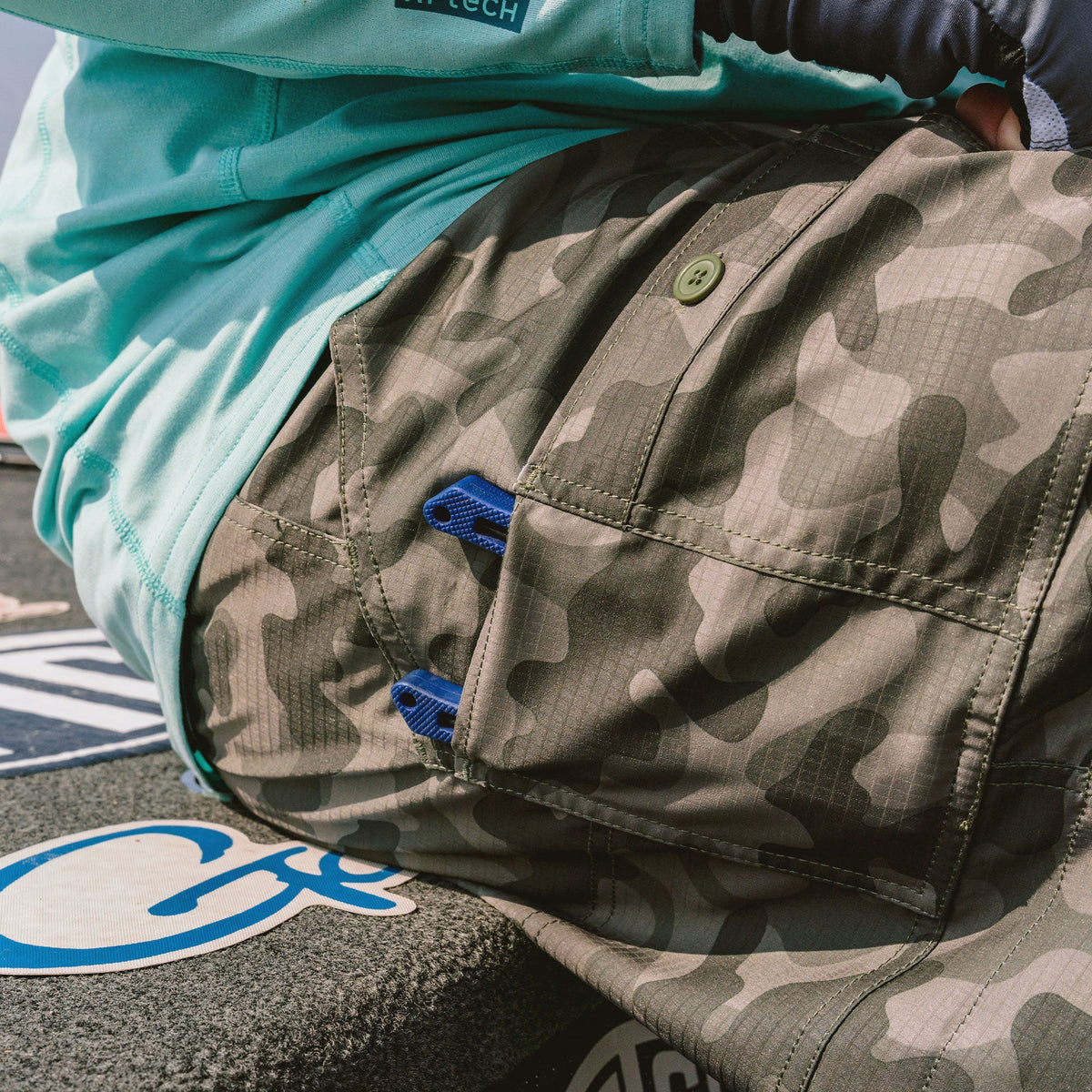 Mens AFTCO Camo The Original Fishing Short® - AFTCO