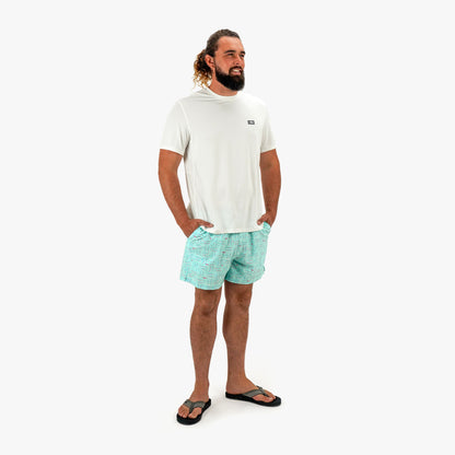 Mens Strike Printed Swim Trunks - AFTCO