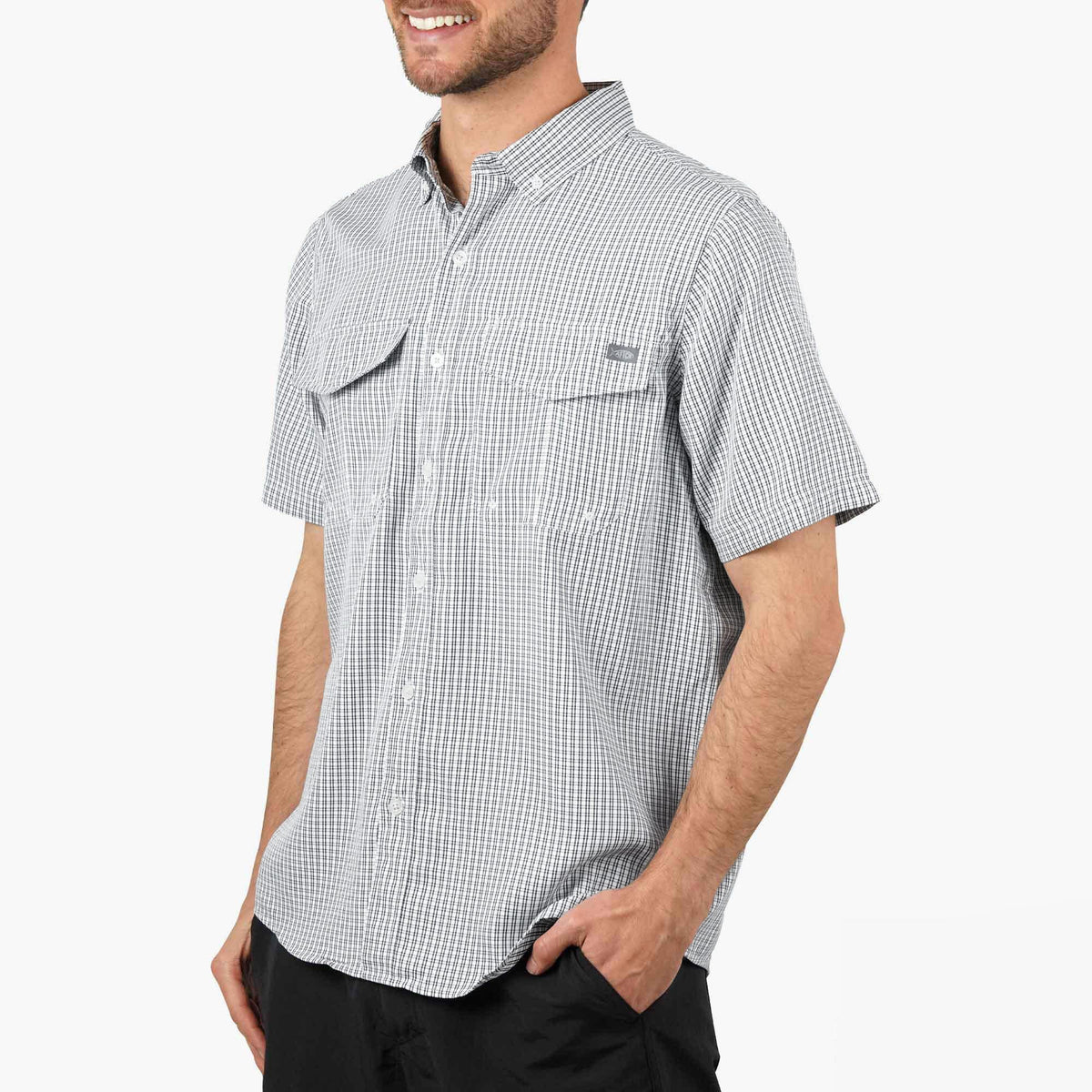 Mens Sirius Tech SS Vented Fishing Shirt - AFTCO
