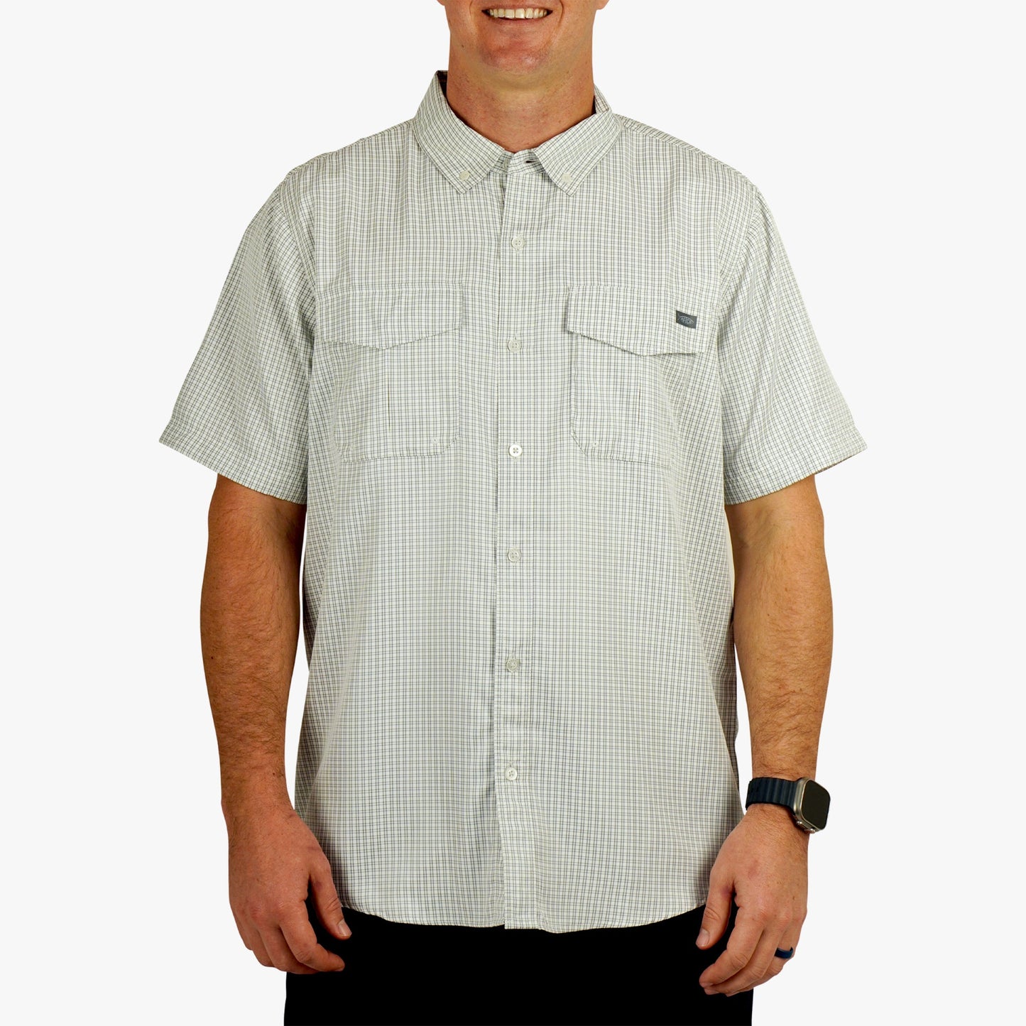 Mens Sirius Tech SS Vented Fishing Shirt - AFTCO