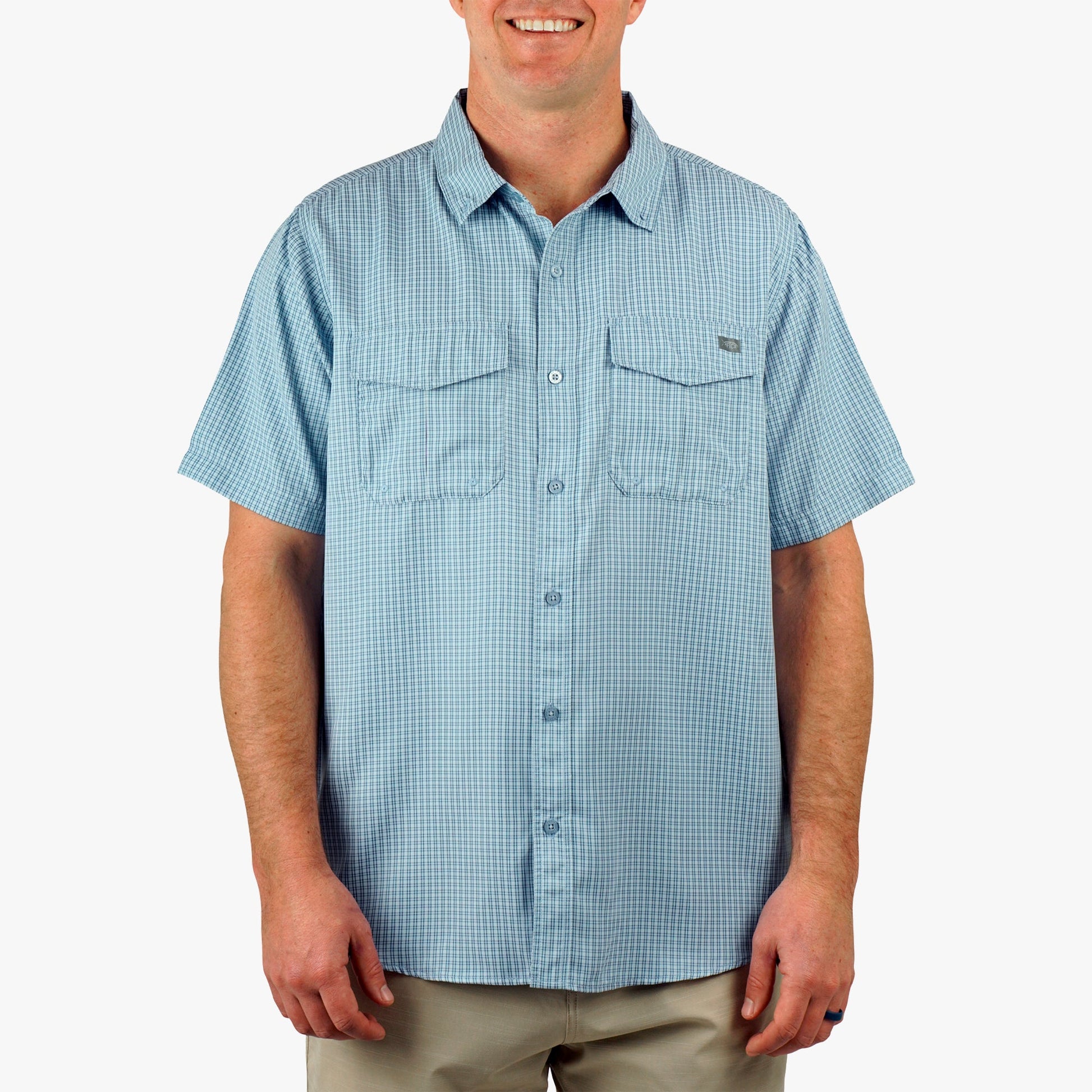 Mens Sirius Tech SS Vented Fishing Shirt - AFTCO