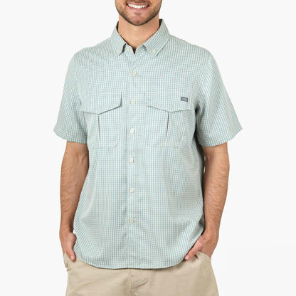 Mens Sirius Tech SS Vented Fishing Shirt - AFTCO