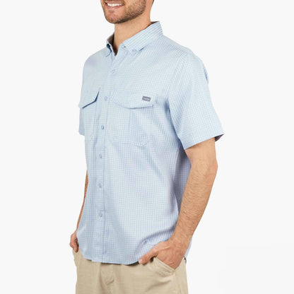 Mens Sirius Tech SS Vented Fishing Shirt - AFTCO