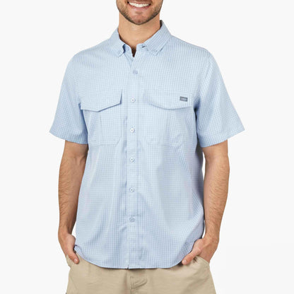 Mens Sirius Tech SS Vented Fishing Shirt - AFTCO