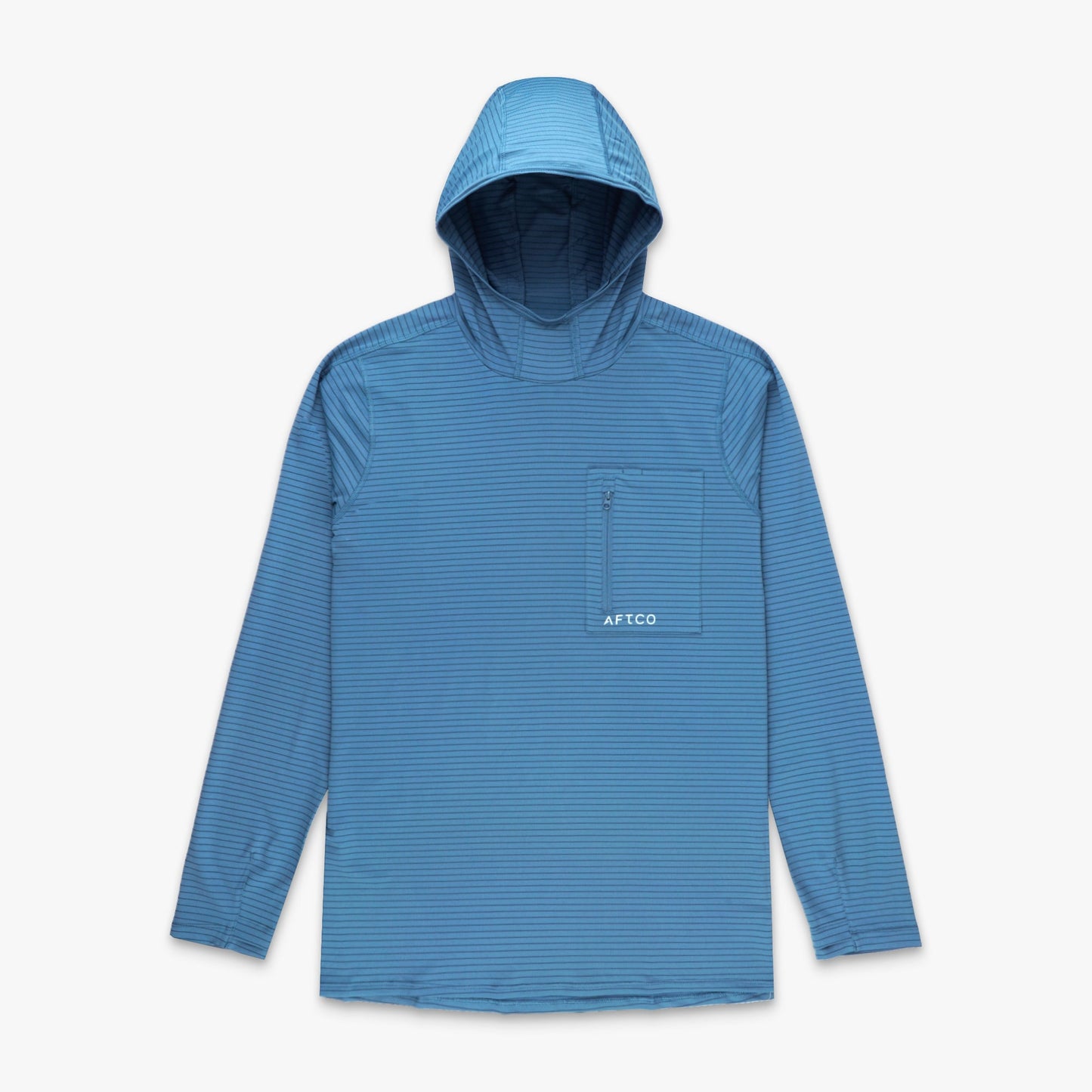 Mens Channel Hooded Performance Shirt - AFTCO