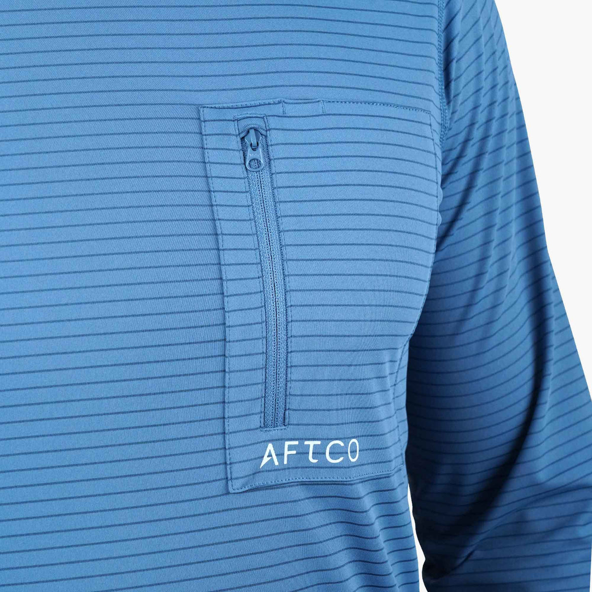 Mens Channel Hooded Performance Shirt - AFTCO