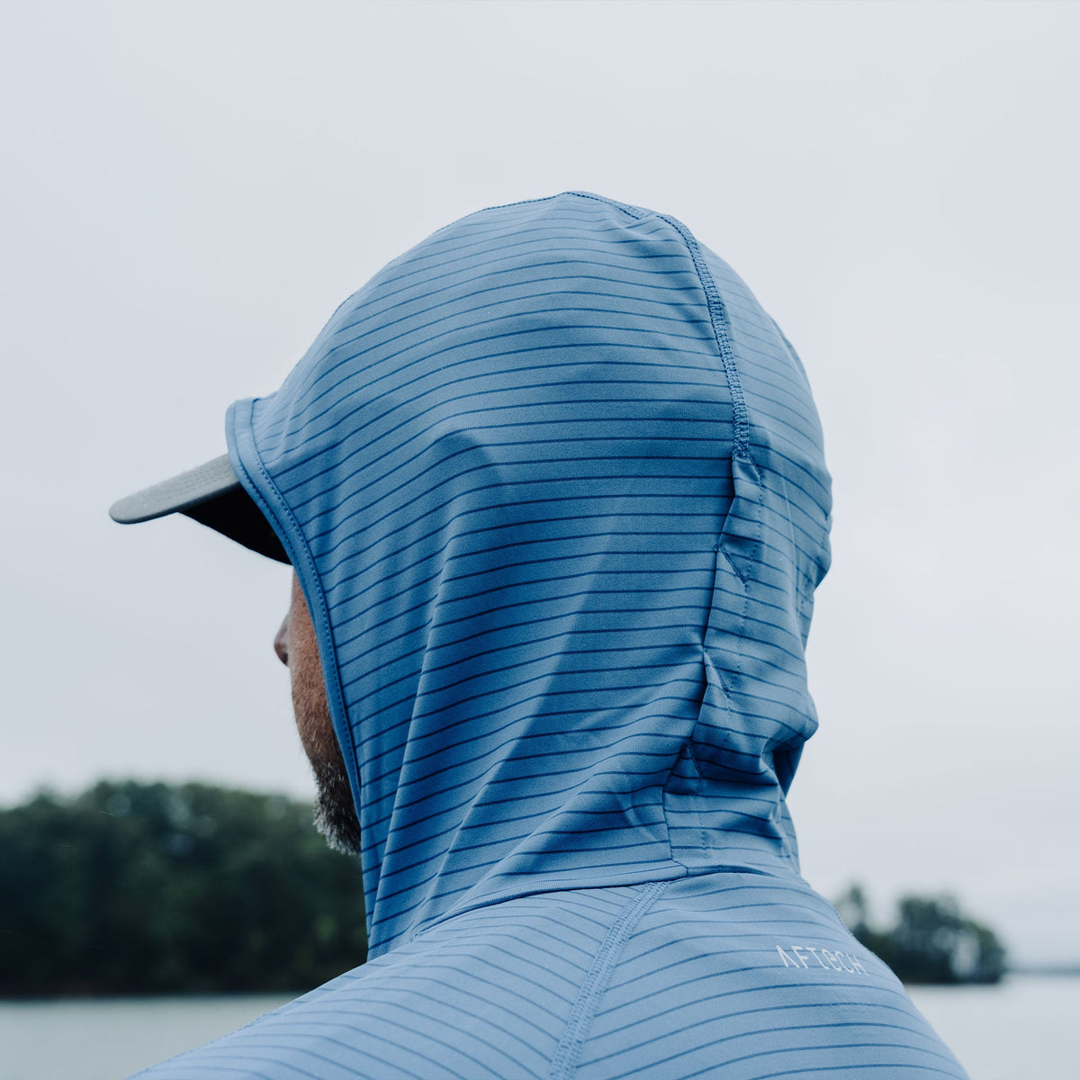 Mens Channel Hooded Performance Shirt - AFTCO
