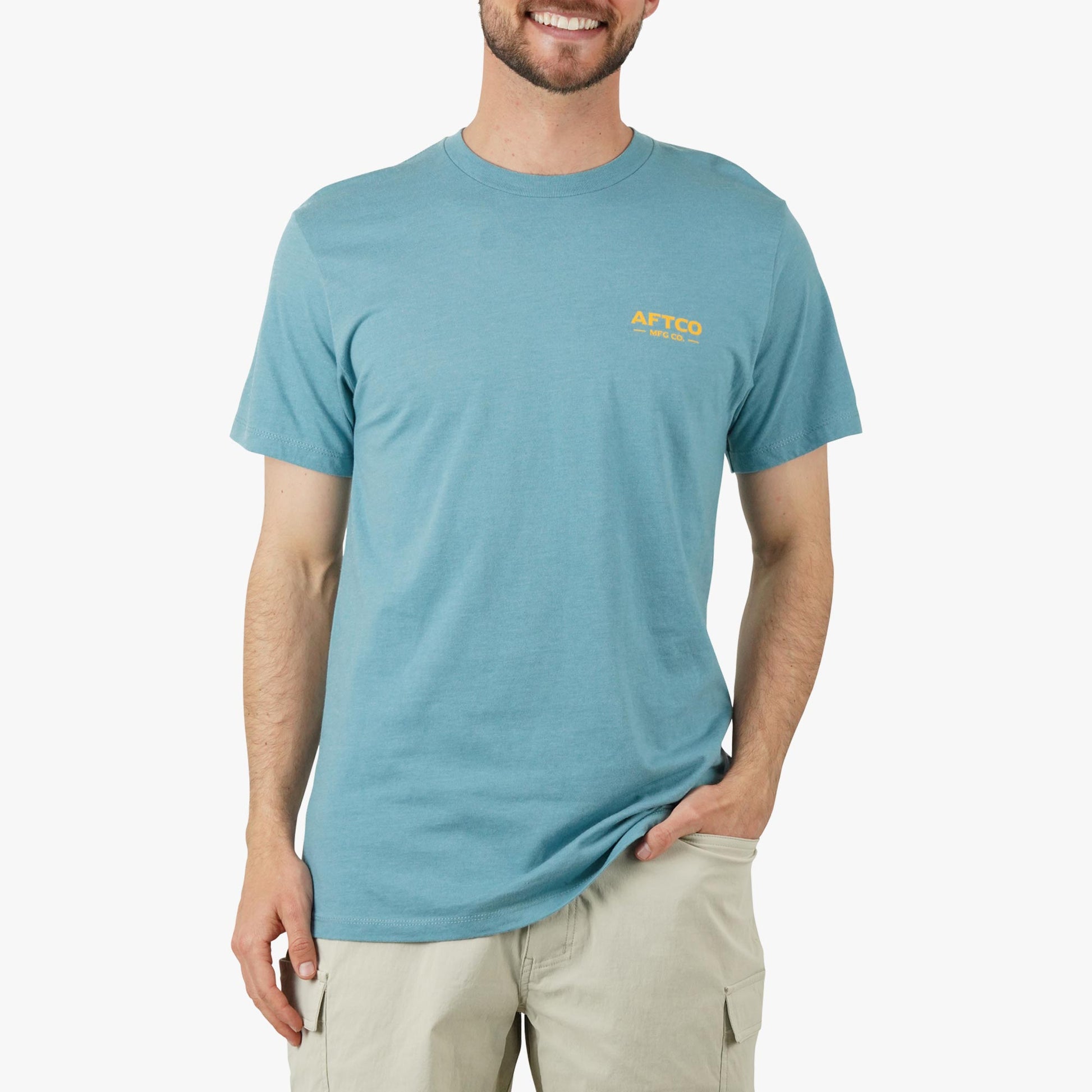 Mens Fetch SS Fishing T-Shirts - AFTCO