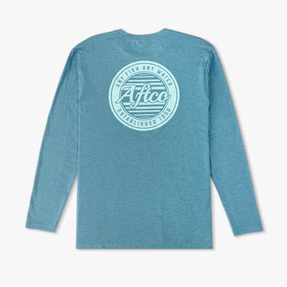 Mens Ocean Bound LS UV Protection Fishing Shirts - AFTCO
