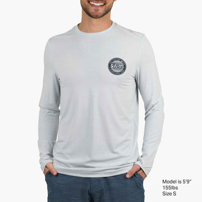 Mens Ocean Bound LS UV Protection Fishing Shirts - AFTCO