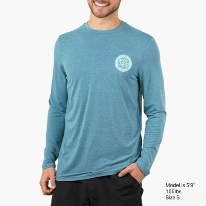 Mens Ocean Bound LS UV Protection Fishing Shirts - AFTCO
