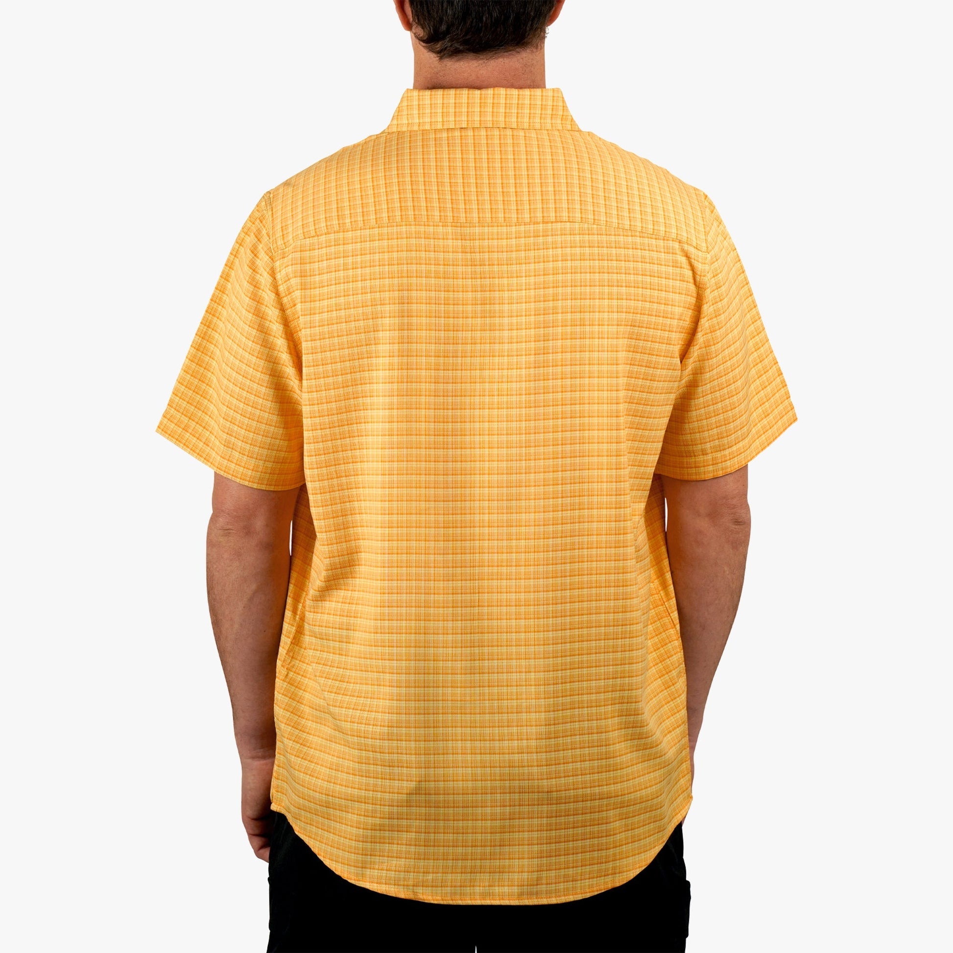 Mens Dorsal Short Sleeve Button Down Shirt - AFTCO
