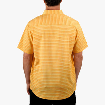 Mens Dorsal Short Sleeve Button Down Shirt - AFTCO