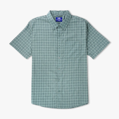 Mens Dorsal Short Sleeve Button Down Shirt - AFTCO