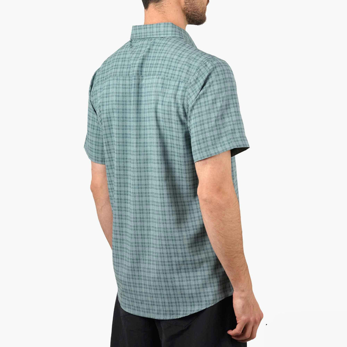 Mens Dorsal Short Sleeve Button Down Shirt - AFTCO