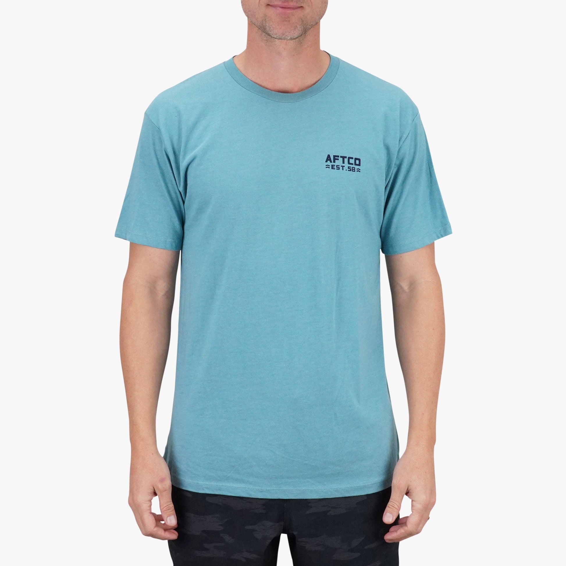 Mens Rustic Fishing T-Shirts - AFTCO