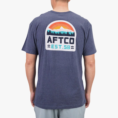 Mens Rustic Fishing T-Shirts - AFTCO