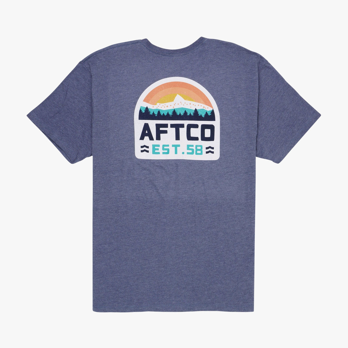 Mens Rustic Fishing T-Shirts - AFTCO