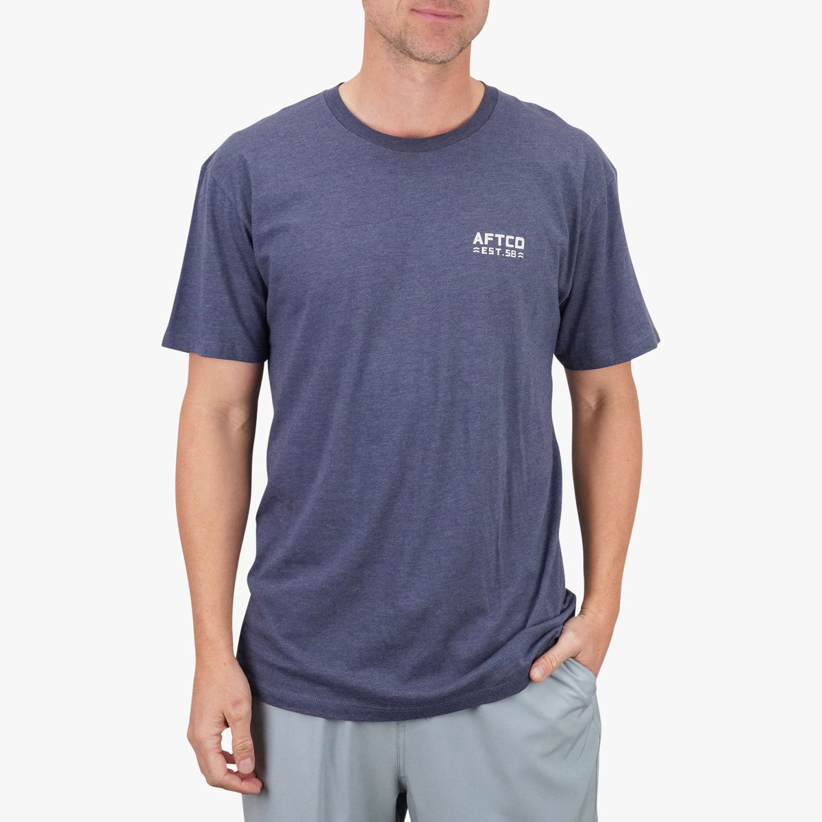 Mens Rustic Fishing T-Shirts - AFTCO