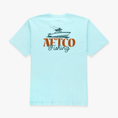 Mens Dreamer SS Boat T-Shirt - AFTCO