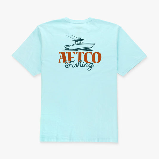 Mens Dreamer SS Boat T-Shirt - AFTCO