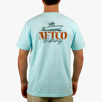 Mens Dreamer SS Boat T-Shirt - AFTCO