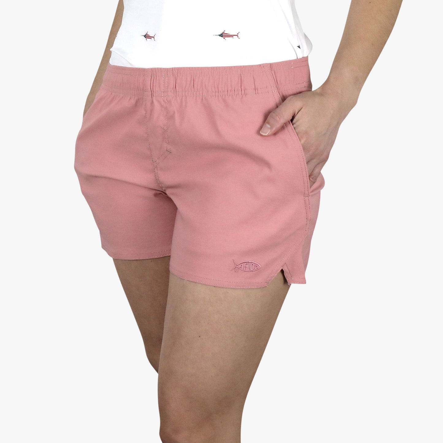 Mens|Womens Women's Sirena Hybrid Tech Shorts - AFTCO
