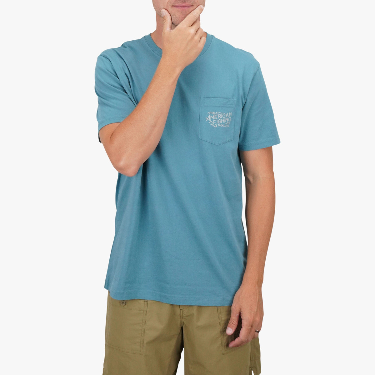 Mens Freeport SS T-Shirt - AFTCO