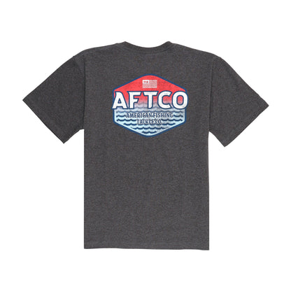 Mens|Kids Youth Sunset SS T-Shirt - AFTCO