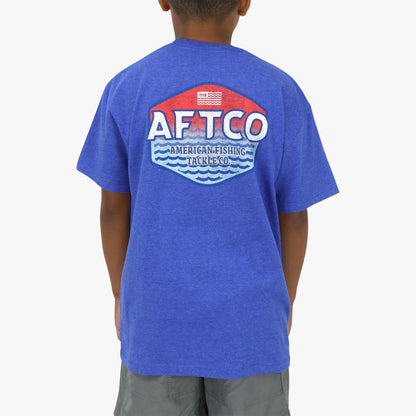 Mens|Kids Youth Sunset SS T-Shirt - AFTCO