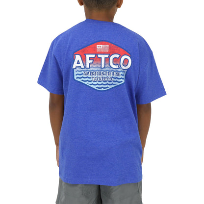 Mens|Kids Youth Sunset SS T-Shirt - AFTCO