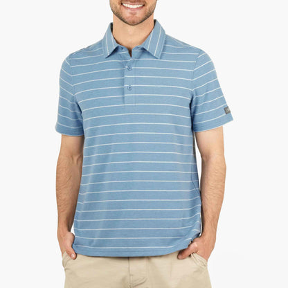 Mens Butterfish Fishing Polo Shirt - AFTCO