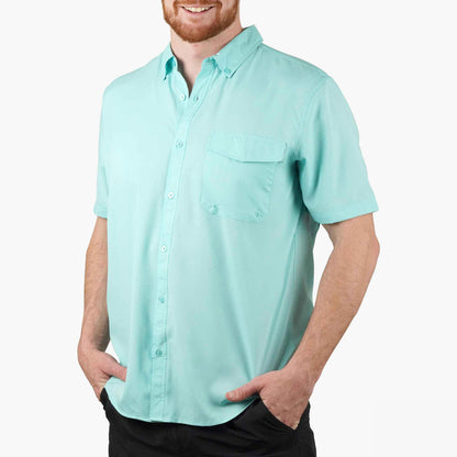 Mens Palomar SS Vented Fishing Shirt - AFTCO