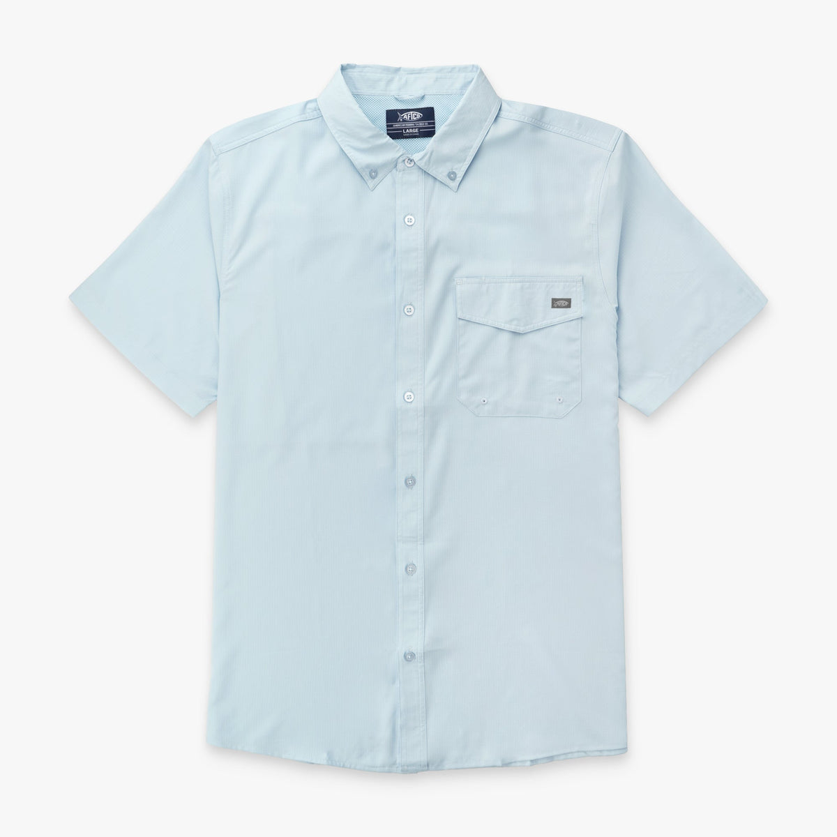 Mens Palomar SS Vented Fishing Shirt - AFTCO