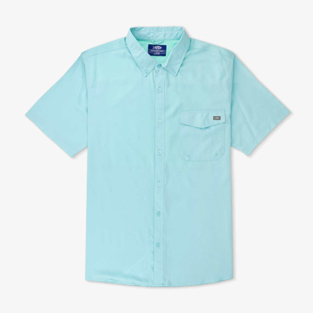 Mens Palomar SS Vented Fishing Shirt - AFTCO